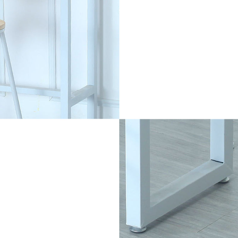 Modern Bar-height Table Solid Wood Top Bar Table for Dining Room