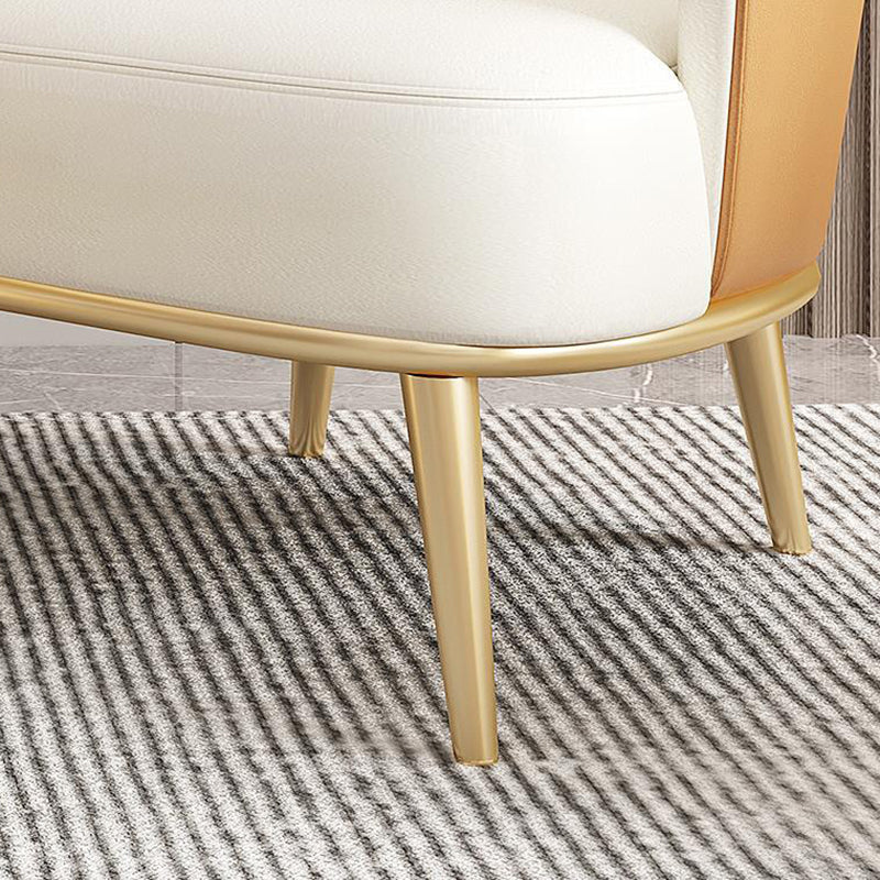 Contemporary Barrel Accent Chair Modern Arms Included Accent Armchair