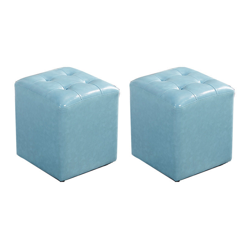 White Modern Square Standard Stain Resistant Standard for Drawing Room