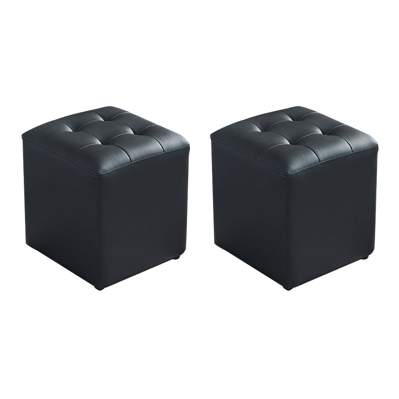 White Modern Square Standard Stain Resistant Standard for Drawing Room