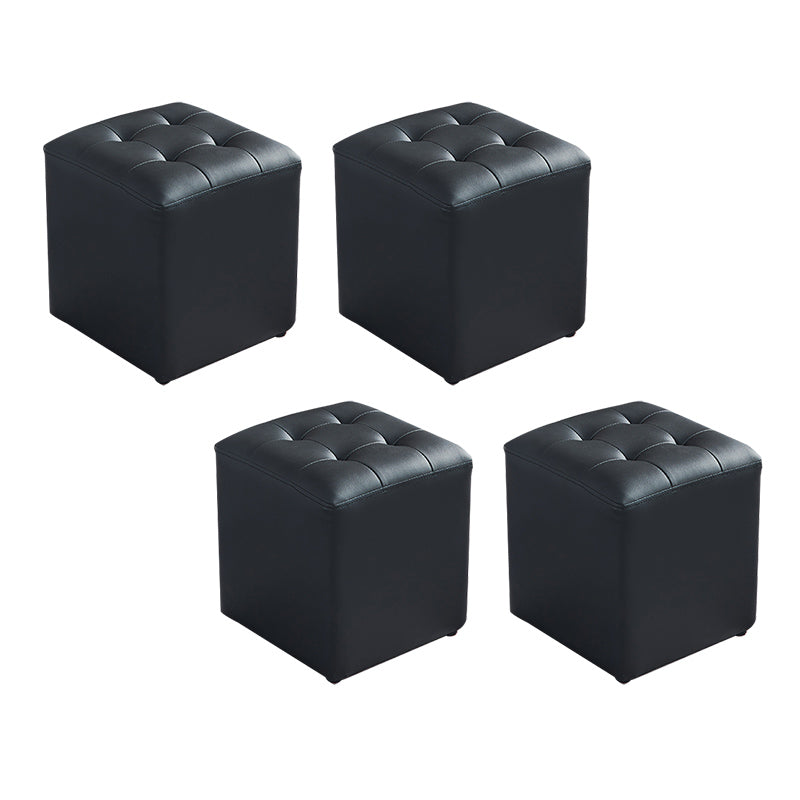 White Modern Square Standard Stain Resistant Standard for Drawing Room