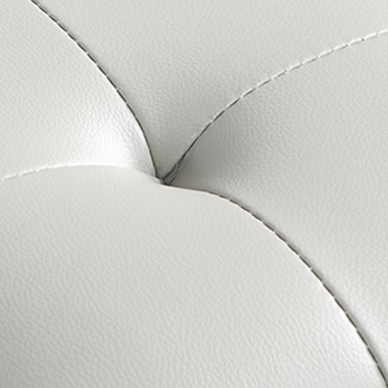 White Modern Square Standard Stain Resistant Standard for Drawing Room