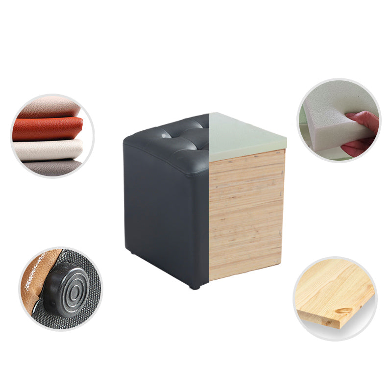 White Modern Square Standard Stain Resistant Standard for Drawing Room