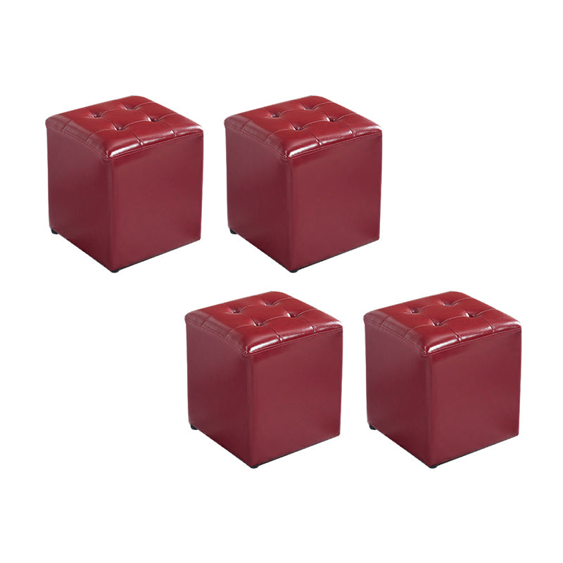 White Modern Square Standard Stain Resistant Standard for Drawing Room