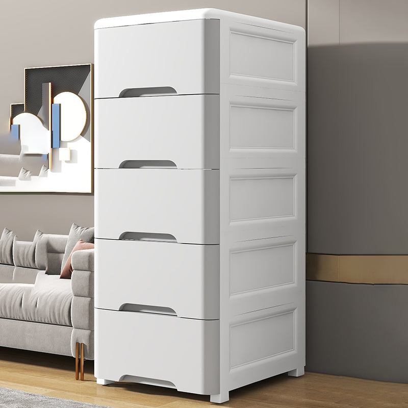 5-Drawer Storage Cabinet with Legs Contemporary Wardrobe Armoire