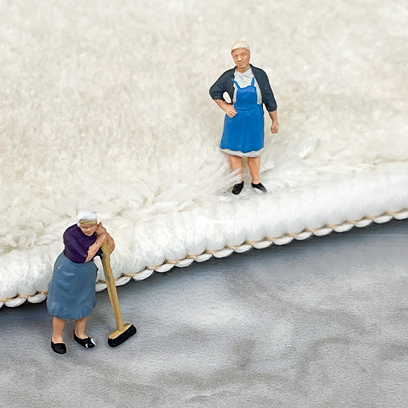 Green Casual Rug Polyester Color Piece Rug Stain Resistant Rug for Living Room