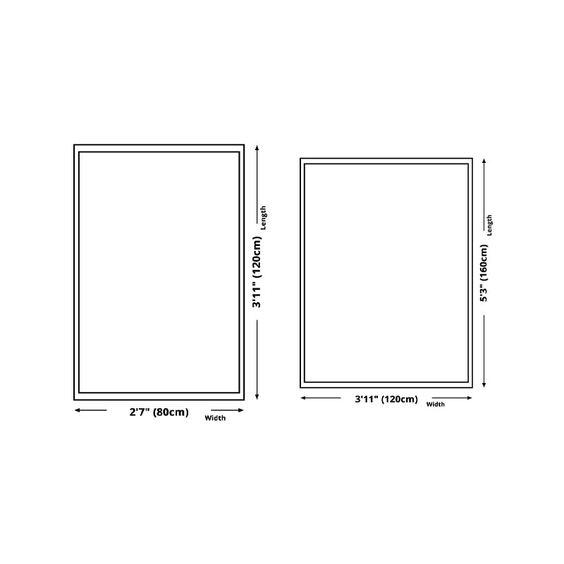 Beige Casual Rug Polyester Line Area Rug Stain Resistant Rug for Living Room