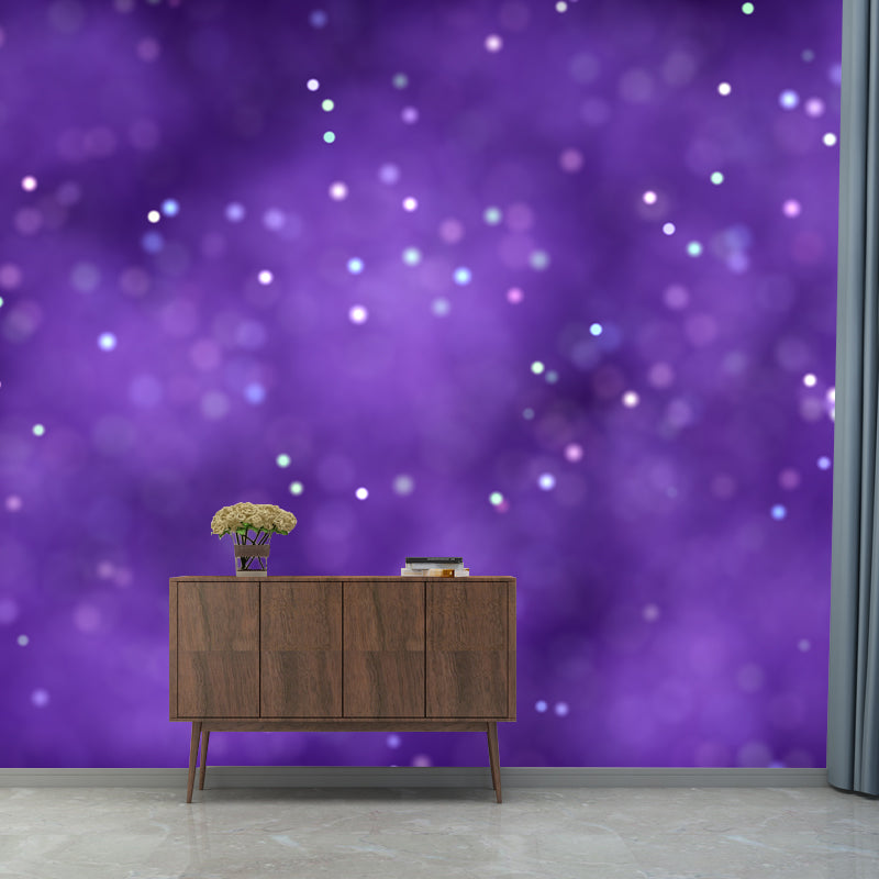 Photography Stain Resistant Mural Wallpaper Starry Sky Living Room Wall Mural