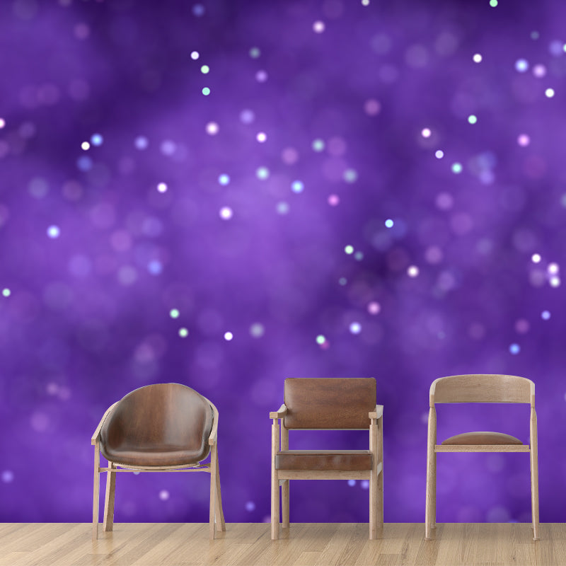 Photography Stain Resistant Mural Wallpaper Starry Sky Living Room Wall Mural