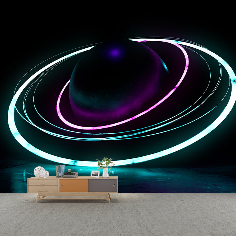 Modern Style Illustration Wall Mural Wallpaper Geometric Pattern Bedroom Wall Mural