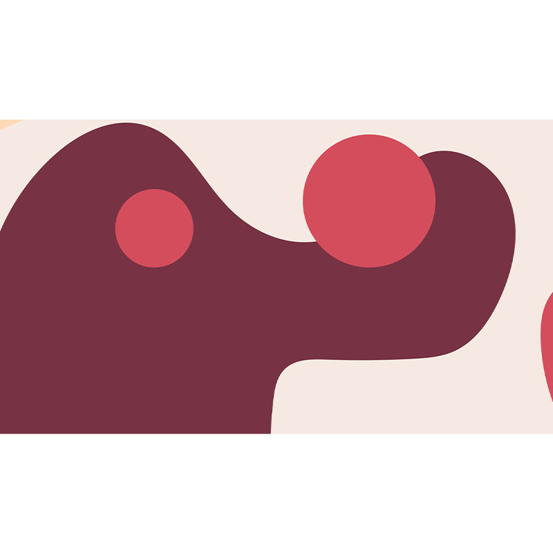 Illustration Stain Resistant Wallpaper Abstract Pattern Living Room Wall Mural