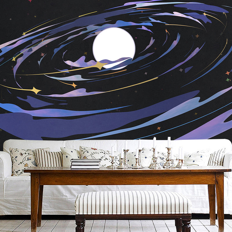 Photography Environment Friendly Mural Wallpaper Universe Living Room Wall Mural