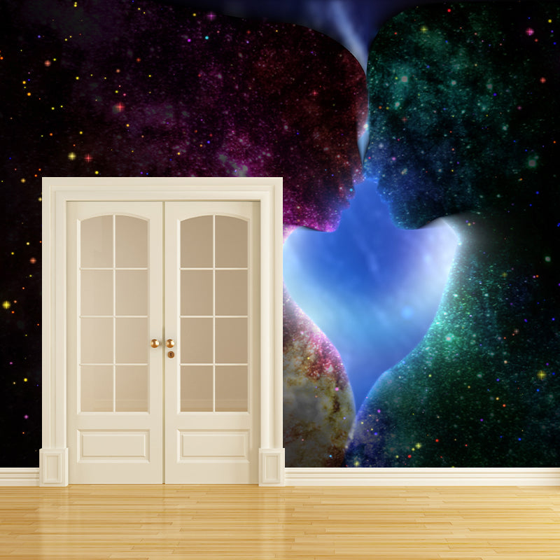 Photography Environment Friendly Mural Wallpaper Universe Living Room Wall Mural