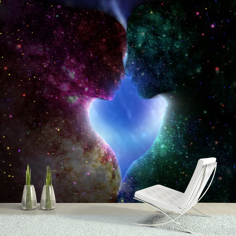 Photography Environment Friendly Mural Wallpaper Universe Living Room Wall Mural