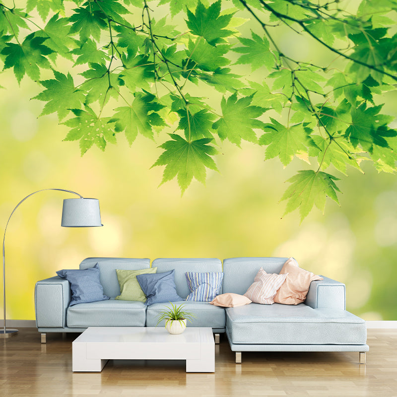 Photography Wall Mural Wallpaper Plant Living Room Wall Mural