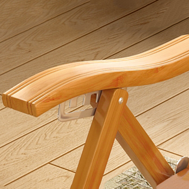 Modern Glider Chair Solid Wood Rocking Chair for Living Room