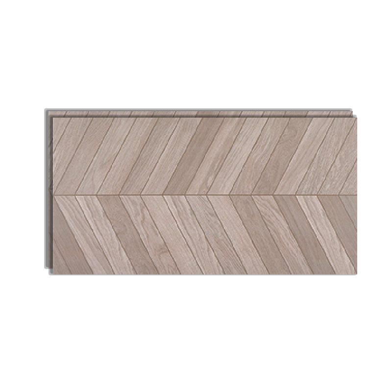 Rectangle Fabric Look Singular Tile Matte Floor and Wall Tile in Brown