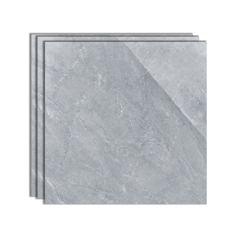 Polished Mixed Material Floor Tile No Pattern Singular Floor Tile