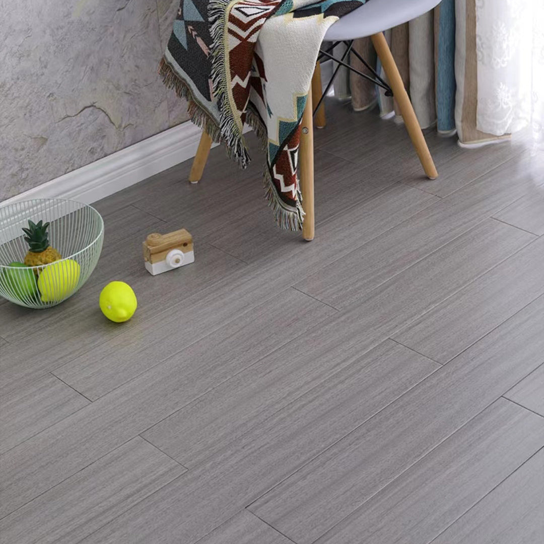 Slip Resistant Laminate Floor Groove Locking Laminate Plank Flooring