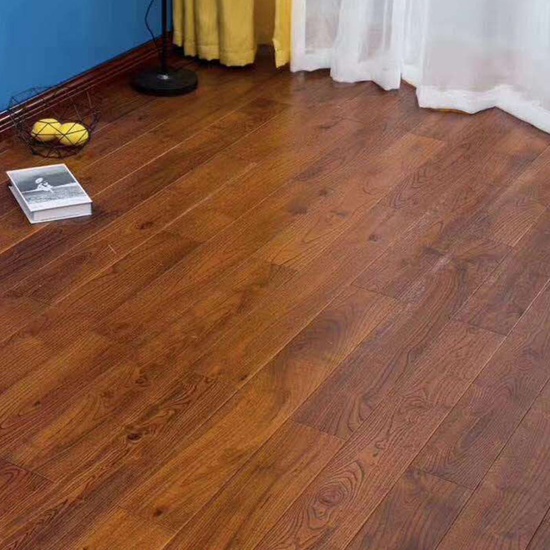 Slip Resistant Laminate Floor Groove Locking Laminate Plank Flooring