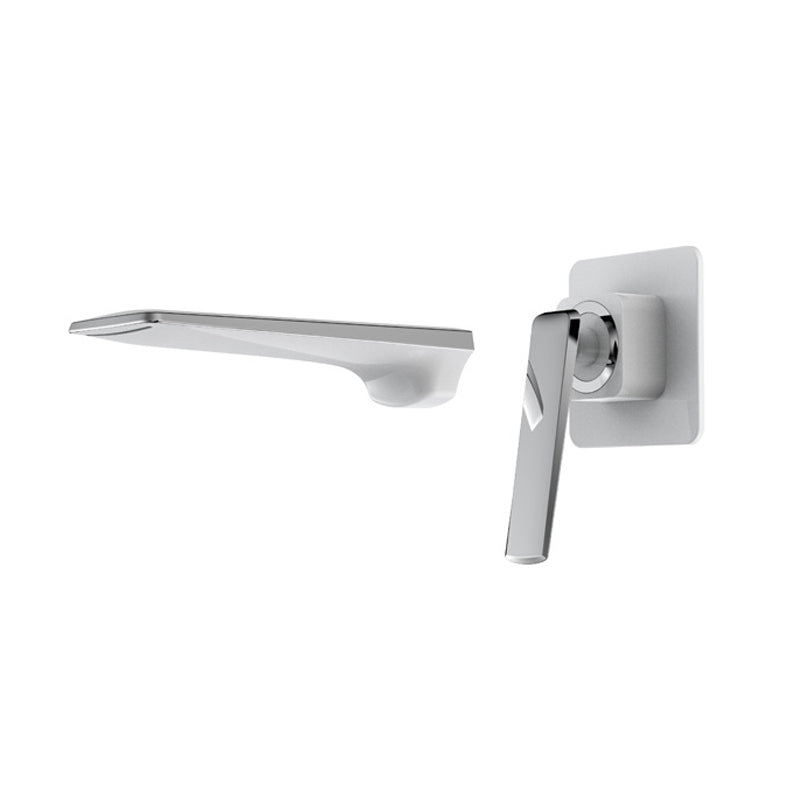 Wall Mounted Bathroom Faucets Glam Style Lever Handles Faucets