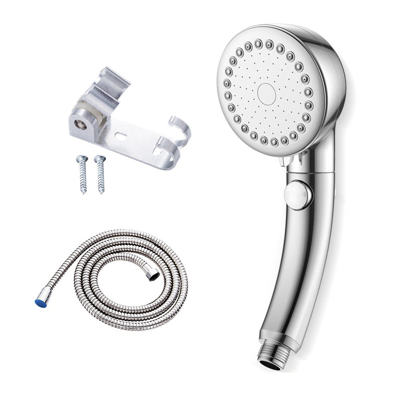 Modern Plastic Shower Head Bathroom Shower Head with Adjustable Spray Pattern
