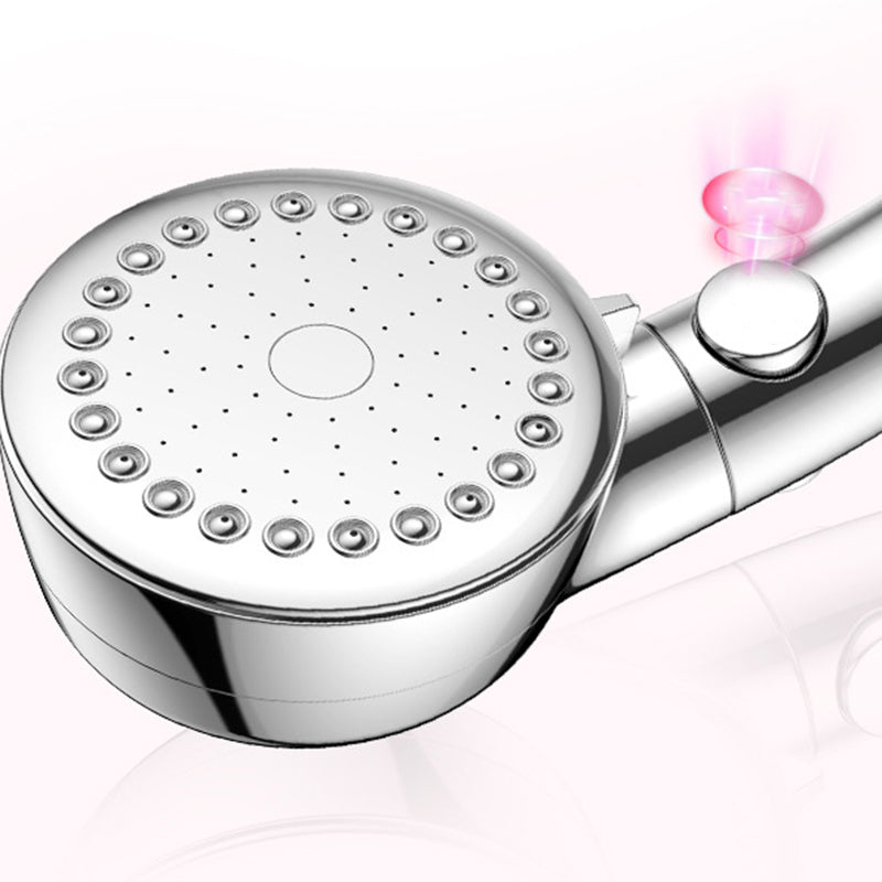 Modern Plastic Shower Head Bathroom Shower Head with Adjustable Spray Pattern