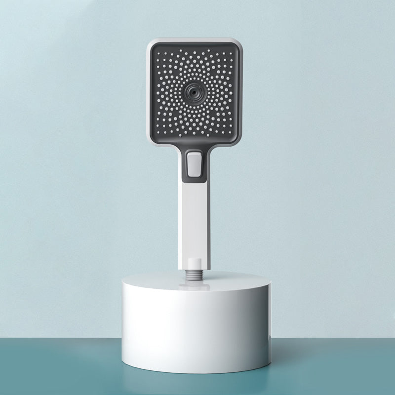 Contemporary Shower Head Color Block Square and Round Handheld Shower Head