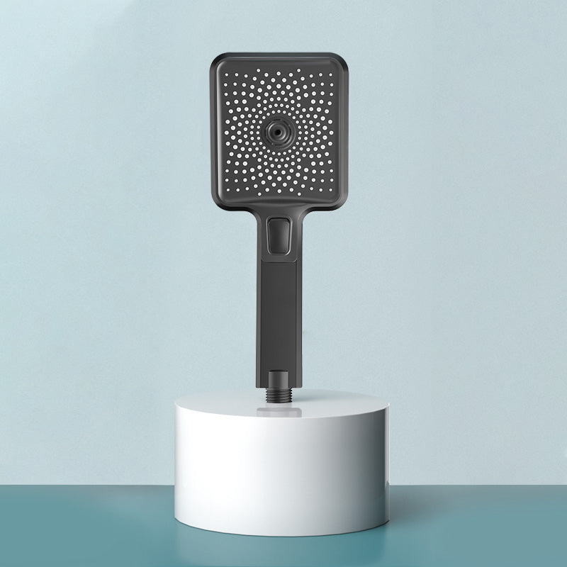 Contemporary Shower Head Color Block Square and Round Handheld Shower Head