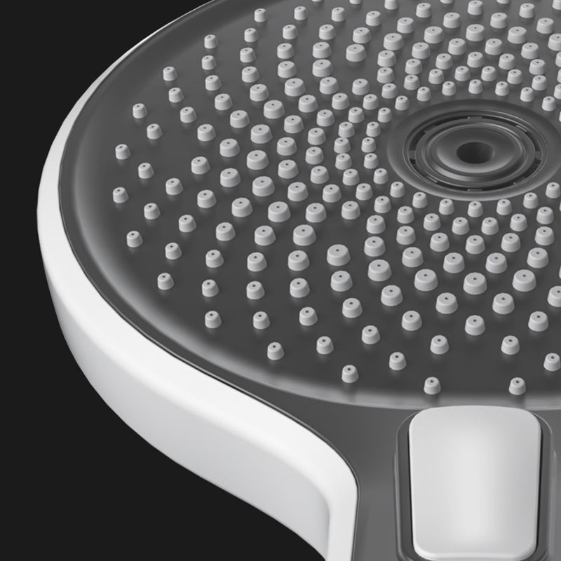 Contemporary Shower Head Color Block Square and Round Handheld Shower Head