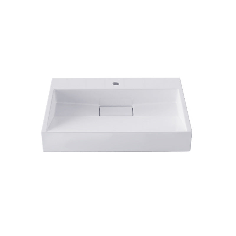 Modern Stone Bathroom Sink Square No Craftsmanship Bathroom Sink