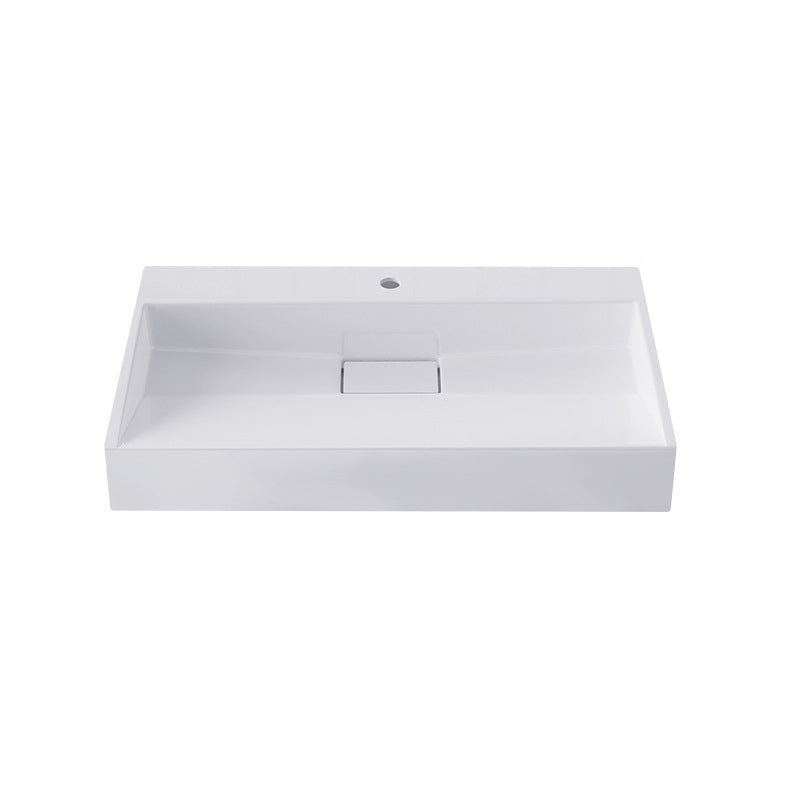Modern Stone Bathroom Sink Square No Craftsmanship Bathroom Sink