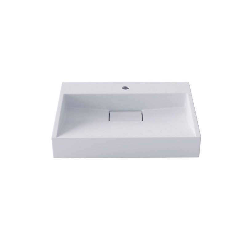 Modern Stone Bathroom Sink Square No Craftsmanship Bathroom Sink