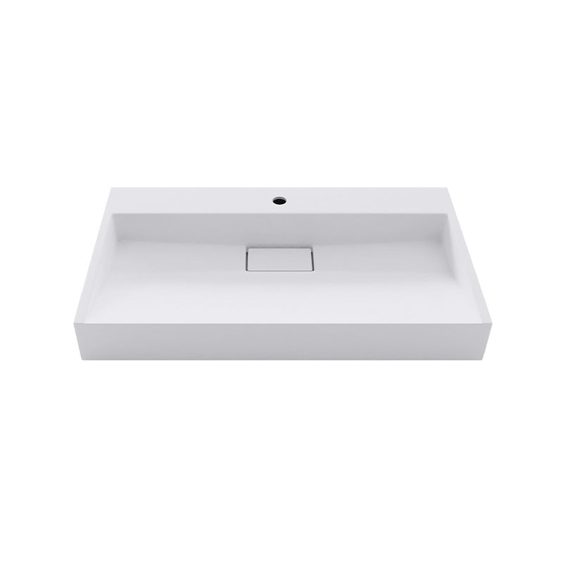 Modern Stone Bathroom Sink Square No Craftsmanship Bathroom Sink