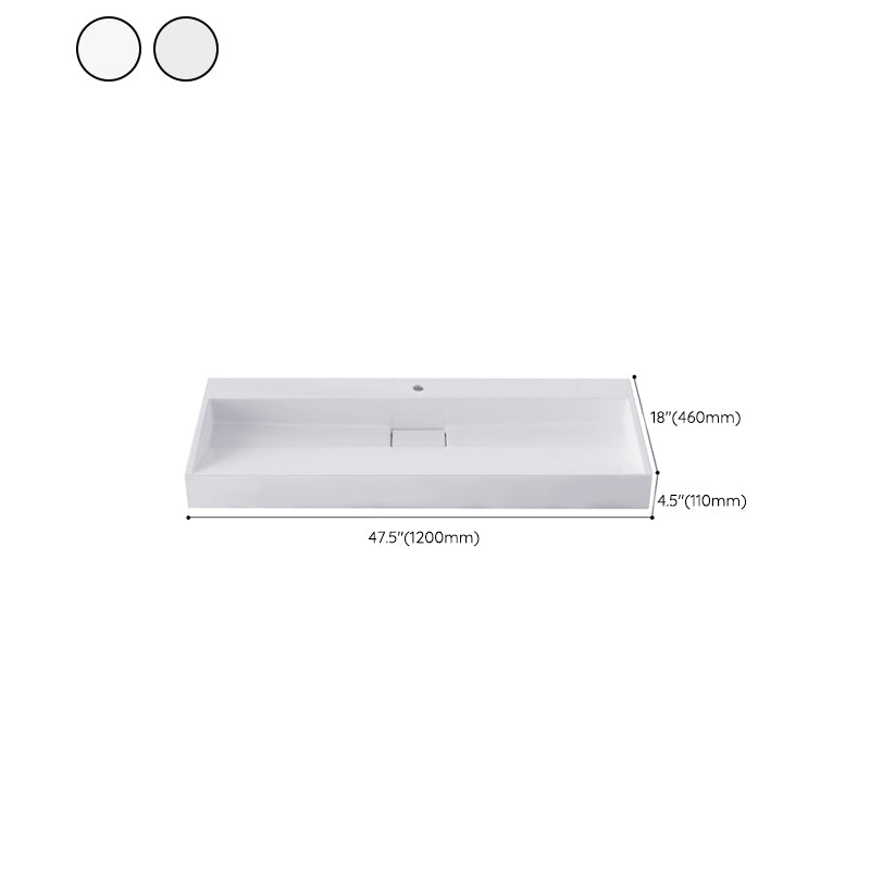 Modern Stone Bathroom Sink Square No Craftsmanship Bathroom Sink