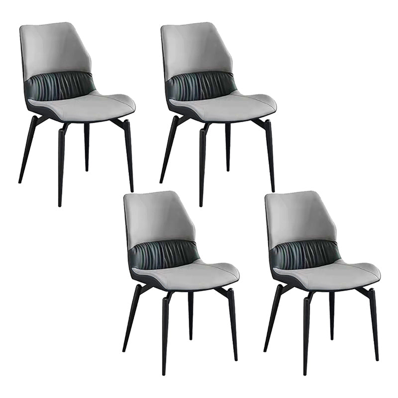 Faux Leather Kitchen Dining Chairs Upholstered Dining Chairs