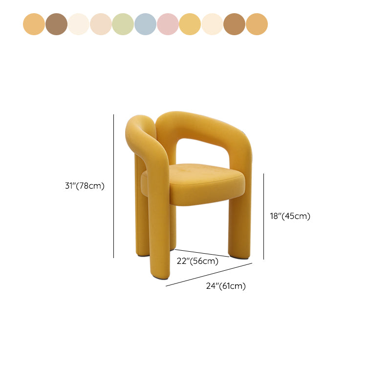 Contemporary Style Indoor Arm Chair Upholstered Arm Chair for Home