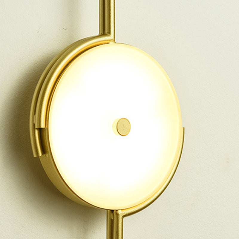 Contemporary Wall Sconce Metal LED Wall Light Fixture for Bedroom
