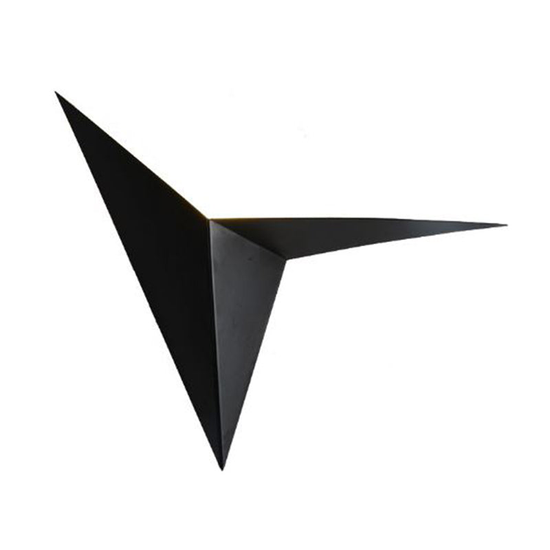 Single Modernism White/Black Wall Mounted Sconce Unique Wall Light for Foyer