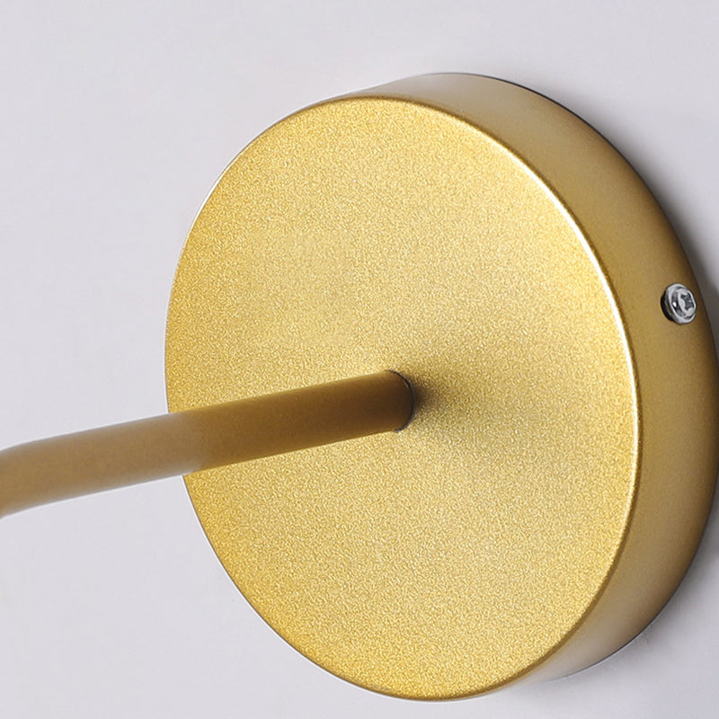 2-Light Modern Wall Mounted Sconce Oval LED Wall Light for Living Room