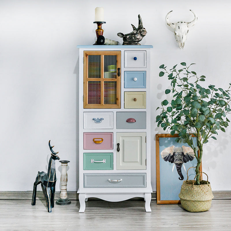 14.82-inch Width Storage Chest Nautical Dresser with 8 Drawers