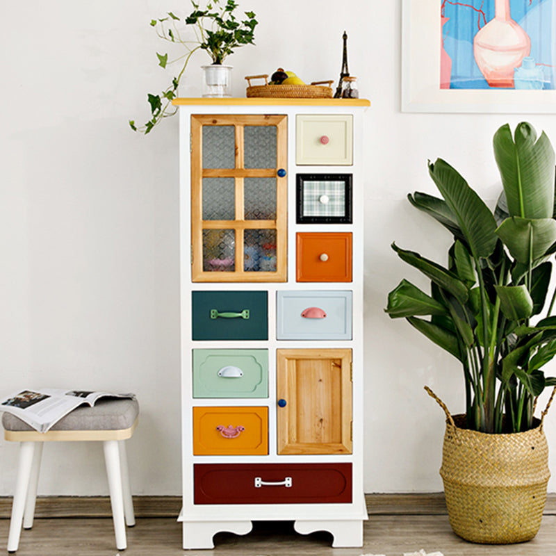 14.82-inch Width Storage Chest Nautical Dresser with 8 Drawers