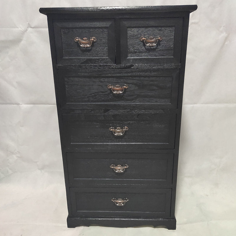 Coastal Storage Chest Dresser Solid Wood Storage Chest with 4/5/6 Drawers