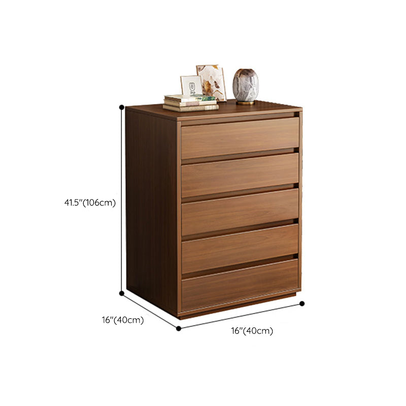 Contemporary Storage Chest Wood Storage Chest for Bedroom 15.7" Wide