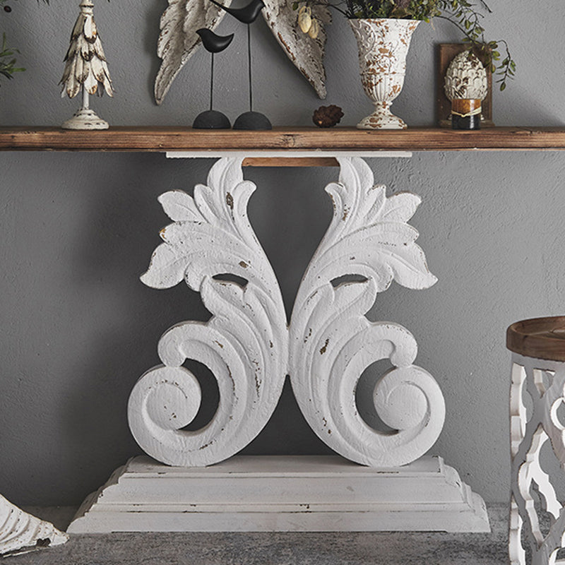 French Country Console Table 16" W Resistant Accent Table for Hall