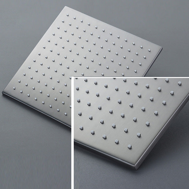 Modern Style Shower System Copper Rectangle Ceiling Mounted Shower System