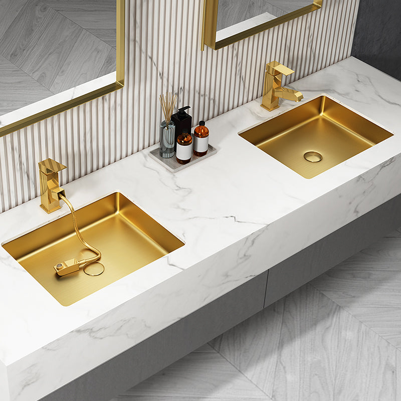 Metal Trough Bathroom Sink Modern Rectangular Trough Bathroom Sink