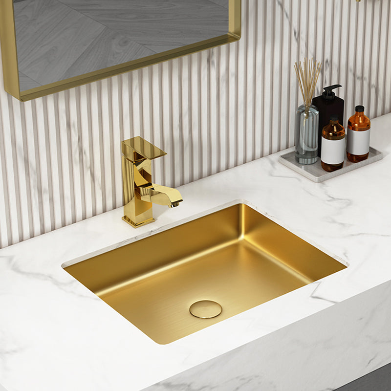 Metal Trough Bathroom Sink Modern Rectangular Trough Bathroom Sink