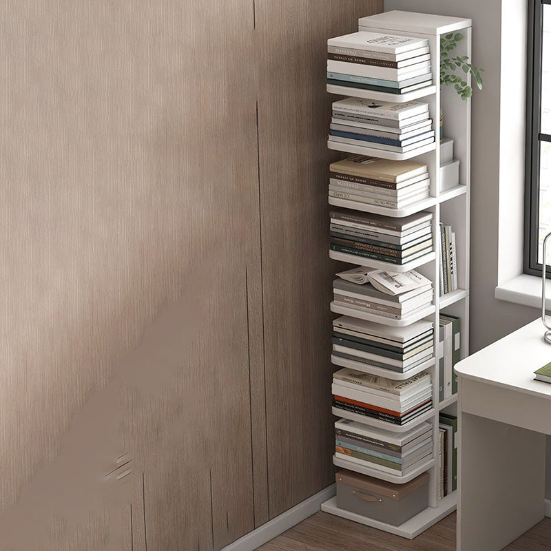 Contemporary Bookshelf Engineered Wood Bookcase for Study Room