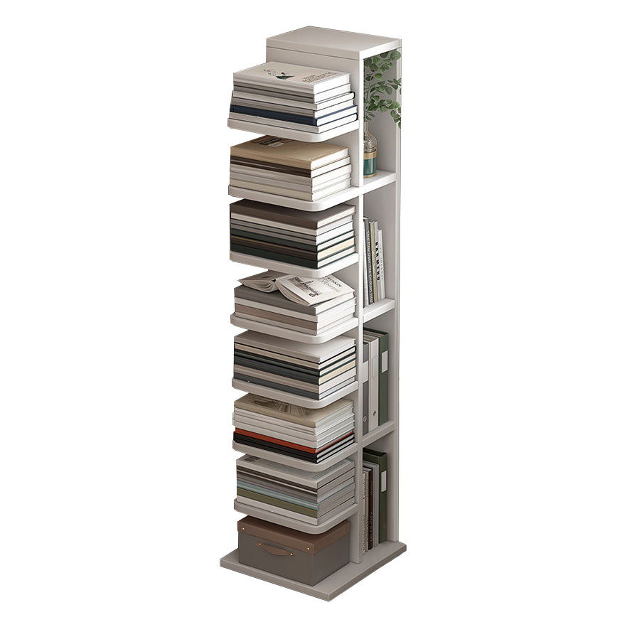 Modern Manufactured Wood Etagere Open Bookshelf for any Room